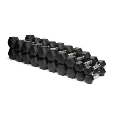 NUCCLR Hexa dumbbell set 1-10 KG 