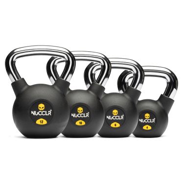 NUCCLR PU kettlebell set 4-12 KG 