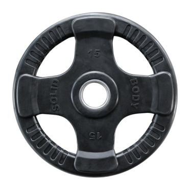 Body-Solid Olympische halterschijf rubber 15 kg