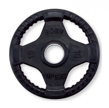 Body-Solid Olympische halterschijf rubber 10 kg