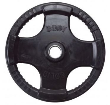 Body-Solid Olympische halterschijf rubber 25 kg