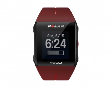 Polar V800 GPS sporthorloge met hartslagsensor rood