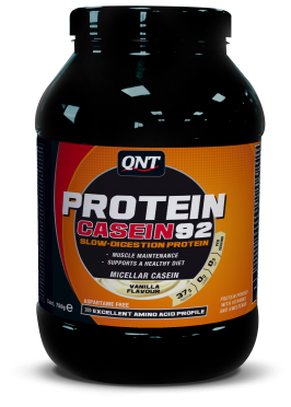 QNT Protein 92 casein vanille 2000 gram