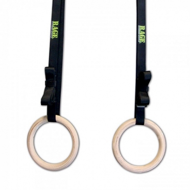 Rage Performance Gymnastics Wood Ring Set