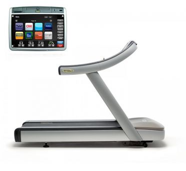 TechnoGym Loopband Run Now Excite+ 700 visioweb zilver gebruikt