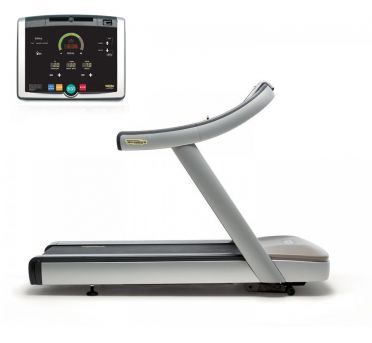 TechnoGym loopband Run Now Excite+ 500i zilver gebruikt