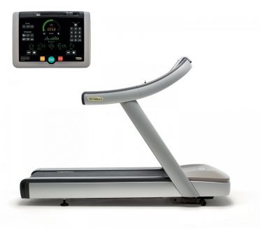 TechnoGym loopband Run Now Excite+ 700i zilver gebruikt
