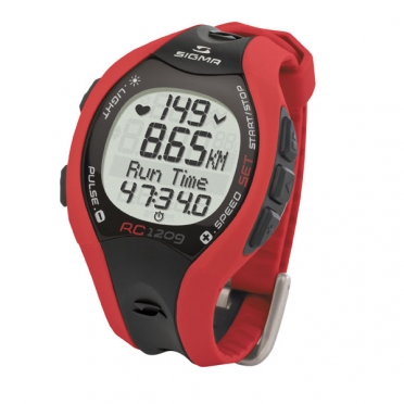 Sigma RC 1209 hartslagmeter rood