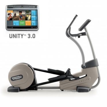 TechnoGym crosstrainer Excite+ Synchro 700 Unity 3.0 zilver gebruikt