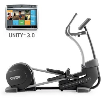 TechnoGym crosstrainer Excite+ Synchro 700 Unity 3.0 zwart gebruikt