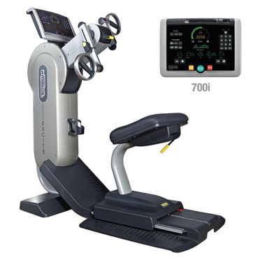 TechnoGym Armfiets Top Excite+ 700i zilver gebruikt