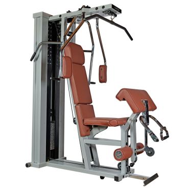 Technogym Krachtstation Unica evolution zilver - bordeaux gebruikt 