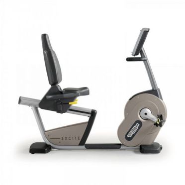 TechnoGym ligfiets Excite+ New Recline 700 Unity 3.0 zilver gebruikt