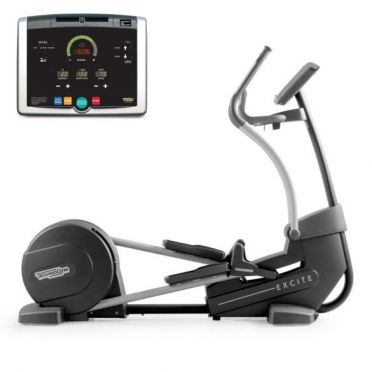 TechnoGym crosstrainer Synchro Excite+ 500i zwart gebruikt