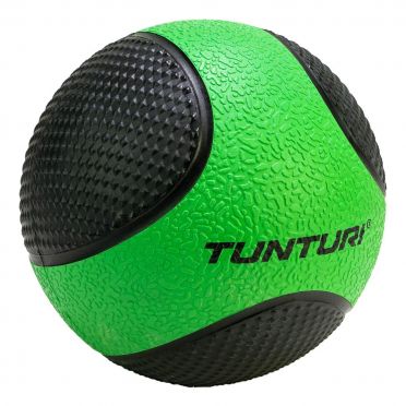 Tunturi Medicine ball 2 kg groen/zwart 