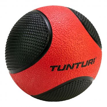 Tunturi Medicine ball 3 kg rood/zwart 