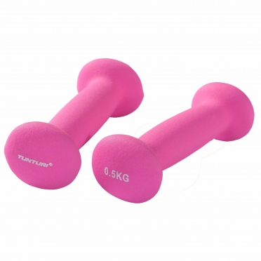 Tunturi Neopreen Dumbbell Set 0,5 KG Rose 14TUSCL373 