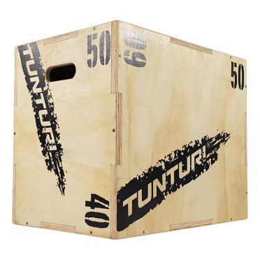 Tunturi Houten Plyo Box 40-50-60 cm 
