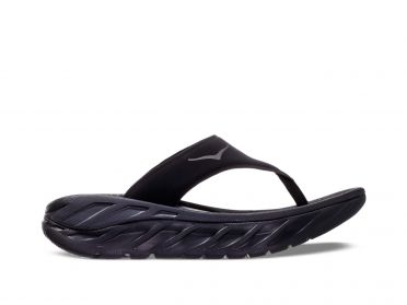 Hoka One One ORA Recovery Flip slippers zwart dames 