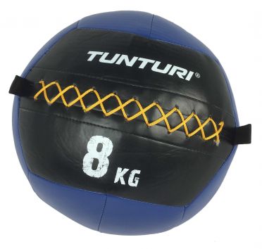 Tunturi Wall ball 8kg blauw 