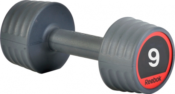 Reebok rubber dumbell 9.0 kg 7.207.149