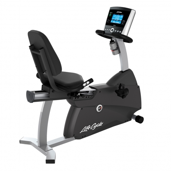 Life Fitness ligfiets R1 go console gebruikt LFR1GO/gebr