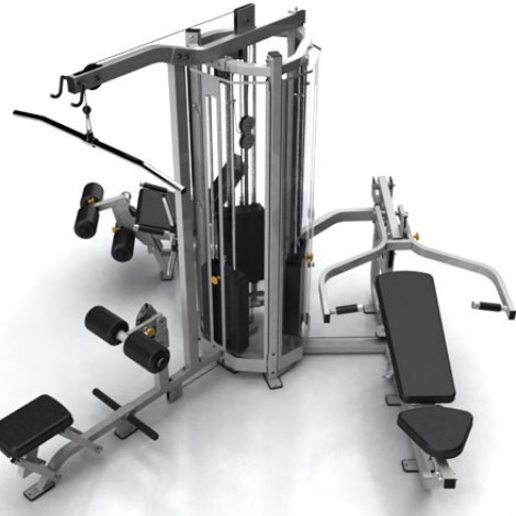 Wanten omringen werkzaamheid Matrix krachtstation G1 3-Stack Multigym Multistation Silver kopen? Bestel  bij fitness24.nl