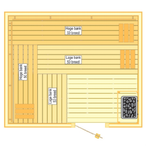 VSB Sauna Prestige (250x210x205) VSBPRESTIGE2502