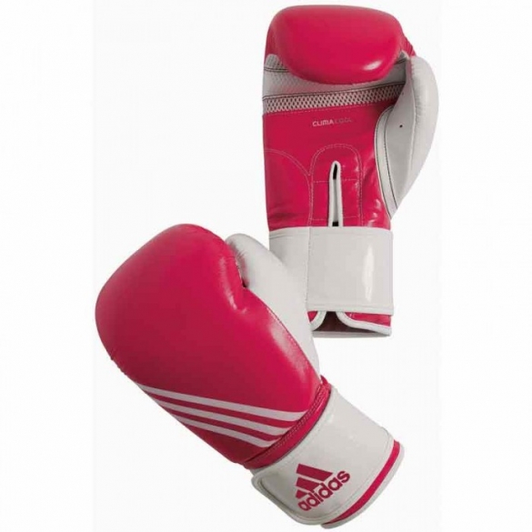 Adidas Fitness Bokshandschoenen Paars/wit ADIBL05PW-size
