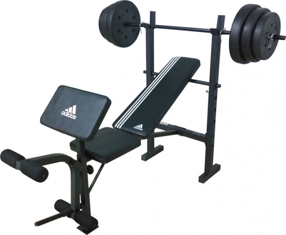 litteken Verrast tornado Adidas Strength Bench 45kg halterstation kopen? Bestel bij fitness24.nl