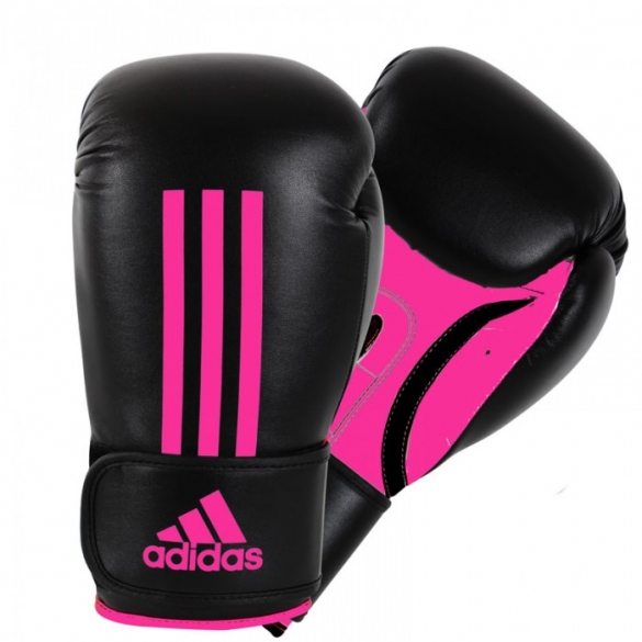 Adidas Energy 100 bokshandschoenen zwart/roze ADIEBG100P