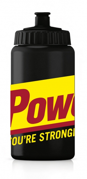 Powerbar Bidon 500 ml zwart PBbidon500zwart