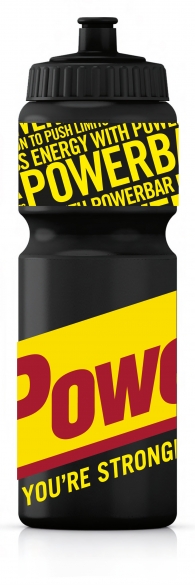 Powerbar Bidon 750 ml zwart pb750zwart