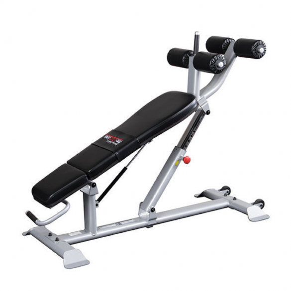 winter schommel Zilver Body-Solid Pro Clubline Ab bench buikspierbank kopen? Bestel bij  fitness24.nl