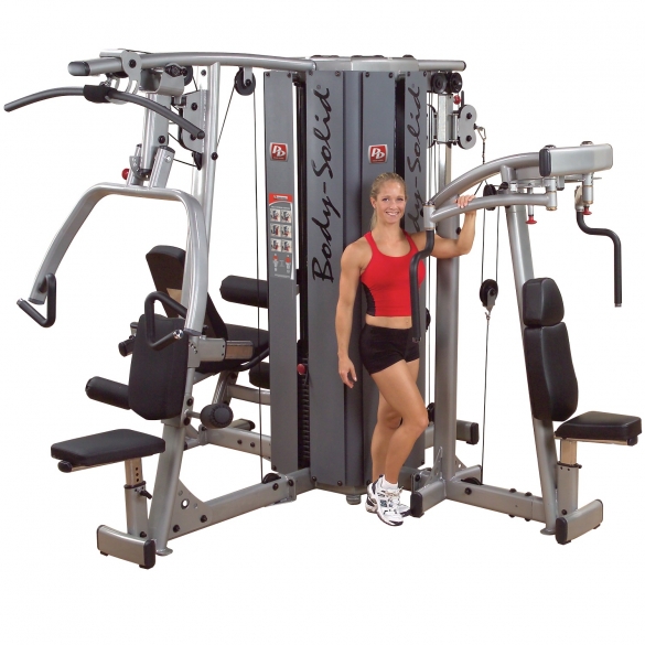 Body Solid Pro Dual Line 4 Stack Gym  KDGYM