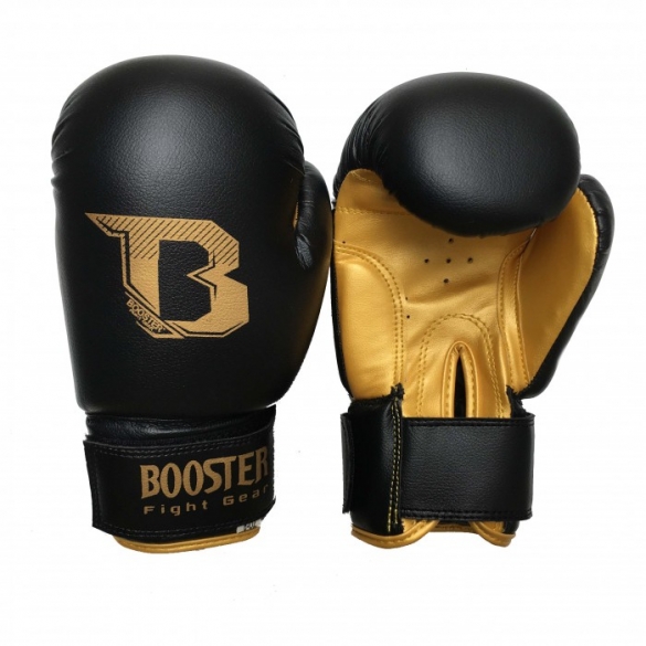 Booster Kids DUO bokshandschoenen zwart/goud BTKIDSDUOZG