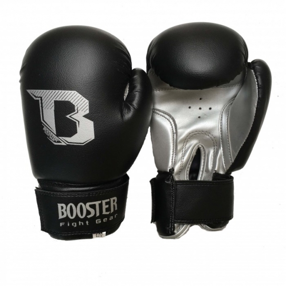 Booster Kids DUO bokshandschoenen zwart/zilver BTKIDSDUOZZ