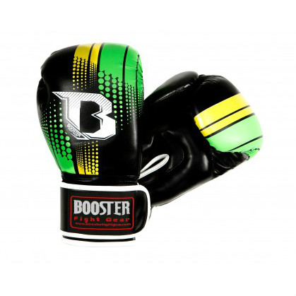 Booster BT Sparring bokshandschoenen groen/geel BTSPARRINGGREENYELLOW