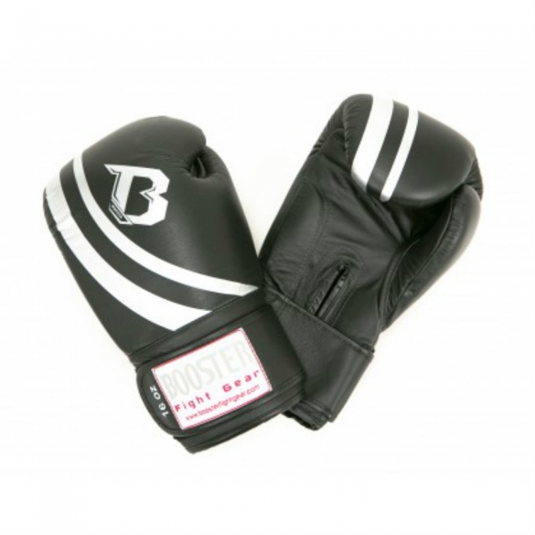 Booster Pro Range V2 skintex bokshandschoenen zwart BOOSTER BBGS-21