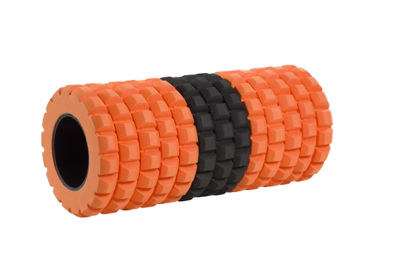 Casall HIT Tube roll zwart/oranje 660112531