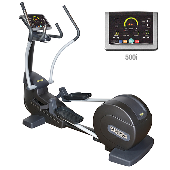 TechnoGym crosstrainer Synchro Excite+ 500i zwart gebruikt BBTGSE500IZW