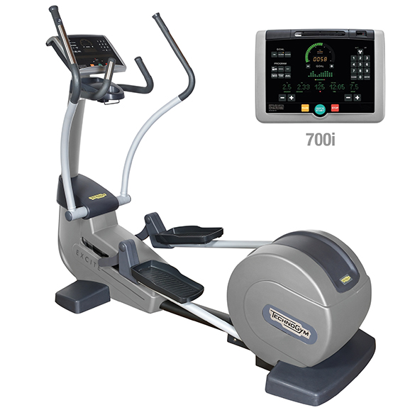 TechnoGym crosstrainer Synchro Excite+ 700i zilver gebruikt BBTGSE700IZI