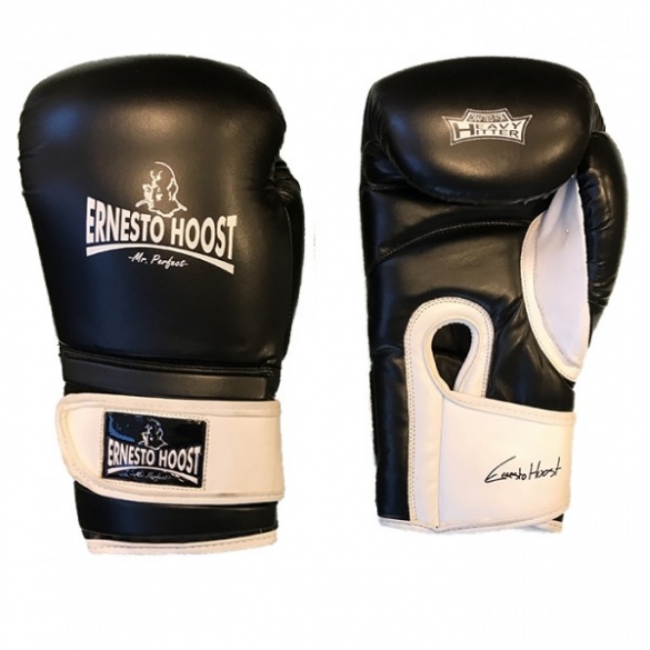 Ernesto Hoost Amateur bokshandschoenen zwart/wit EHAMBG-blk/whi