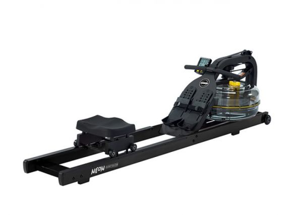 First Degree roeitrainer Fluid Rower Neon Hybrid Rower Black NEONblack