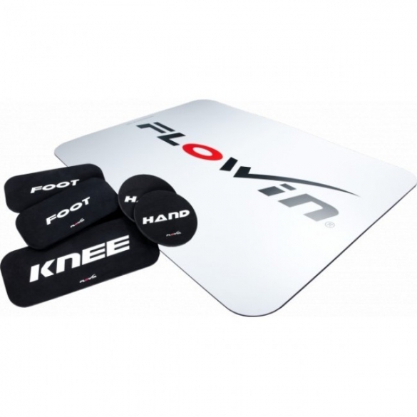 Flowin pro white trainingsmat met pads 401025