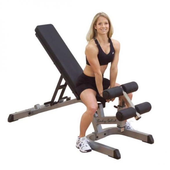 Body Solid halterbank GFID71 Heavy Duty verstelbare bank GFID71
