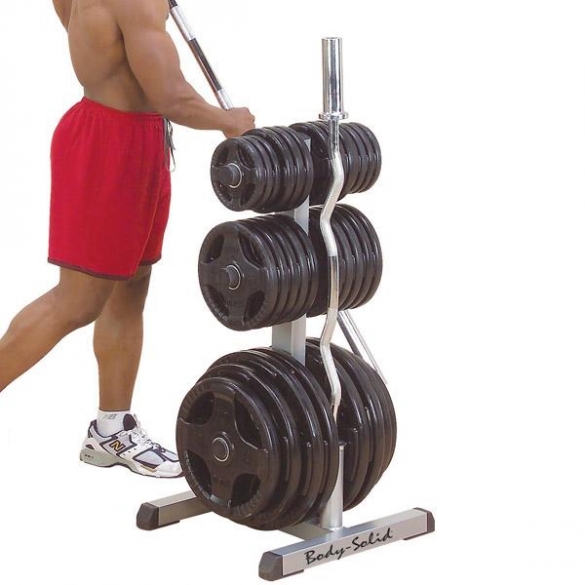 Body Solid Olympic weight tree and bar rack (GOWT) GOWT