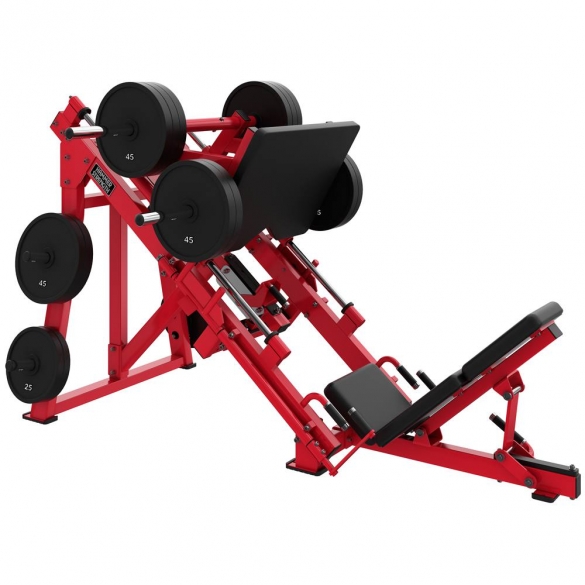 zuigen Kalmte klif Hammer Strength Linear Leg Press kopen? Bestel bij fitness24.nl