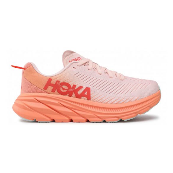 Hoka One One Rincon 3 hardloopschoenen licht roze dames 1119396-SPCN