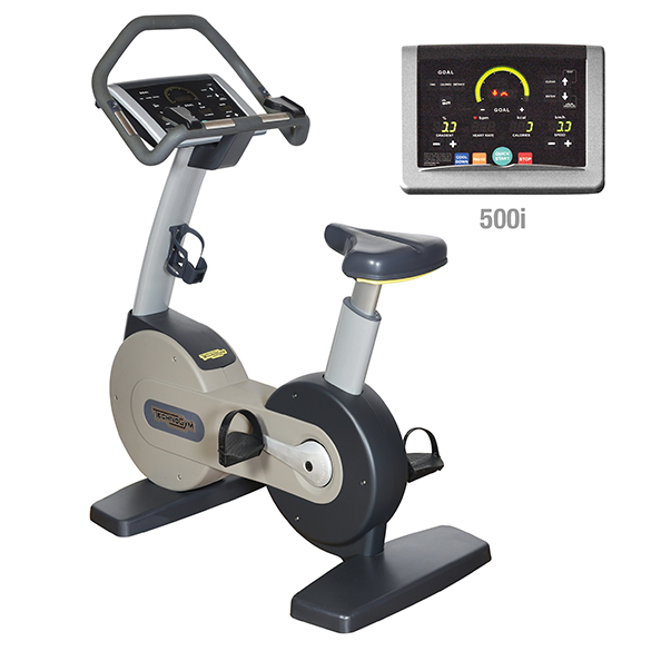 Technogym hometrainer Bike Excite+ 500i zilver gebruikt BBTGNBE500IZI